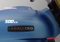Fantic Caballero 500 - Navod k obsluze 2024 CZ